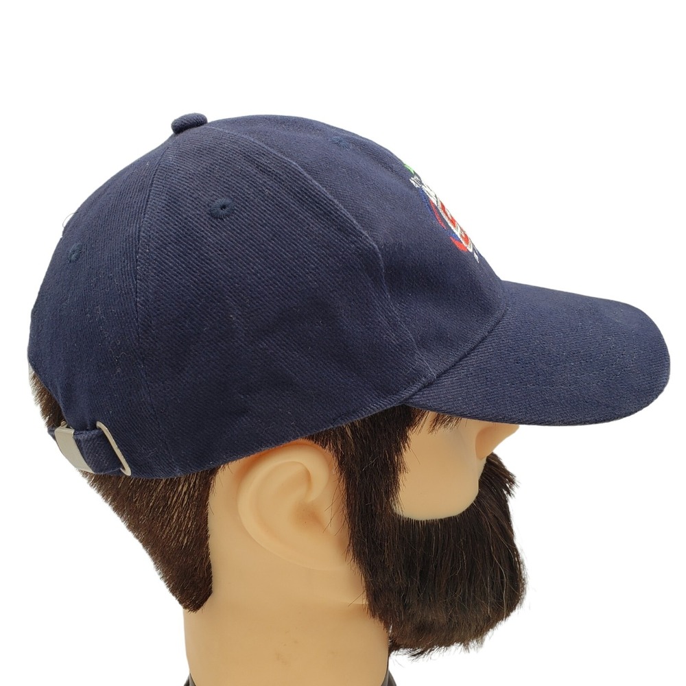 2005 NASCAR 47th ANNUAL DAYTONA 500 Navy Blue Adjustable‎ Baseball Cap Hat - Picture 6 of 9